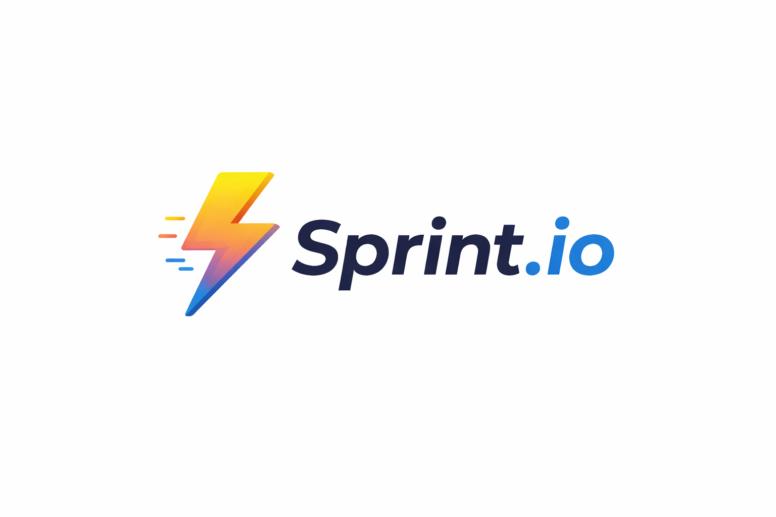 Sprint.Io - Product Hunt launch logo and brand identity