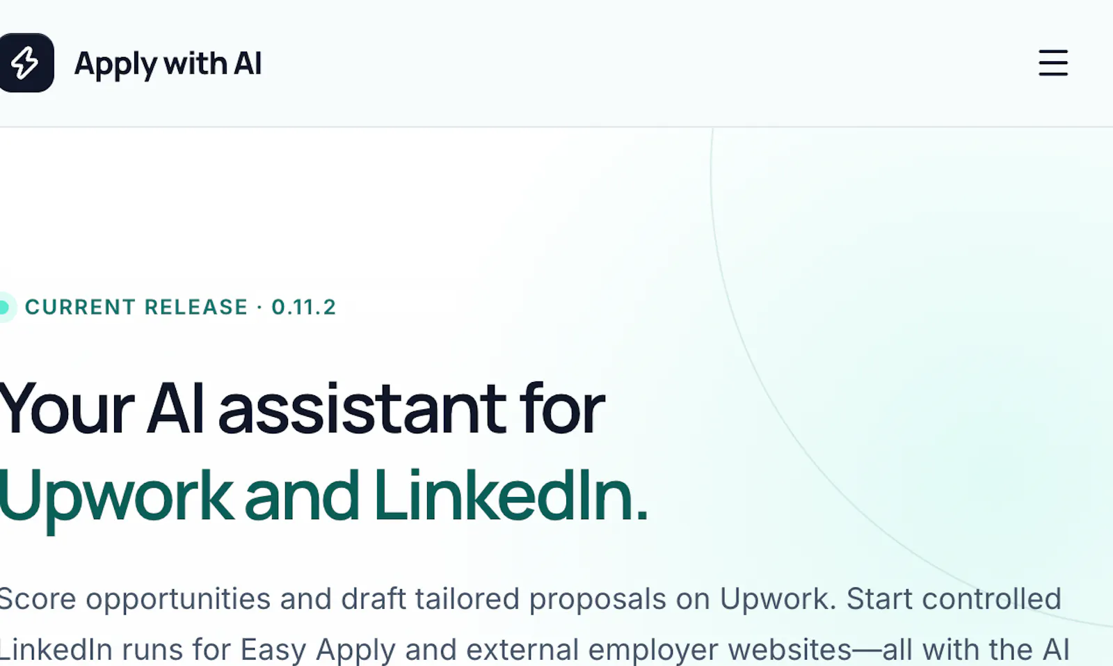 Apply with AI screenshot 2