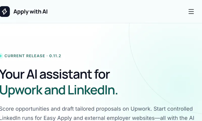 Apply with AI screenshot 2