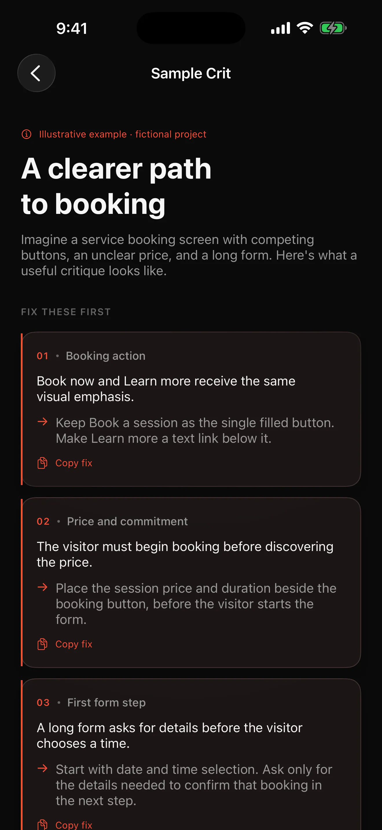 Crit: AI Design Advisor gallery image