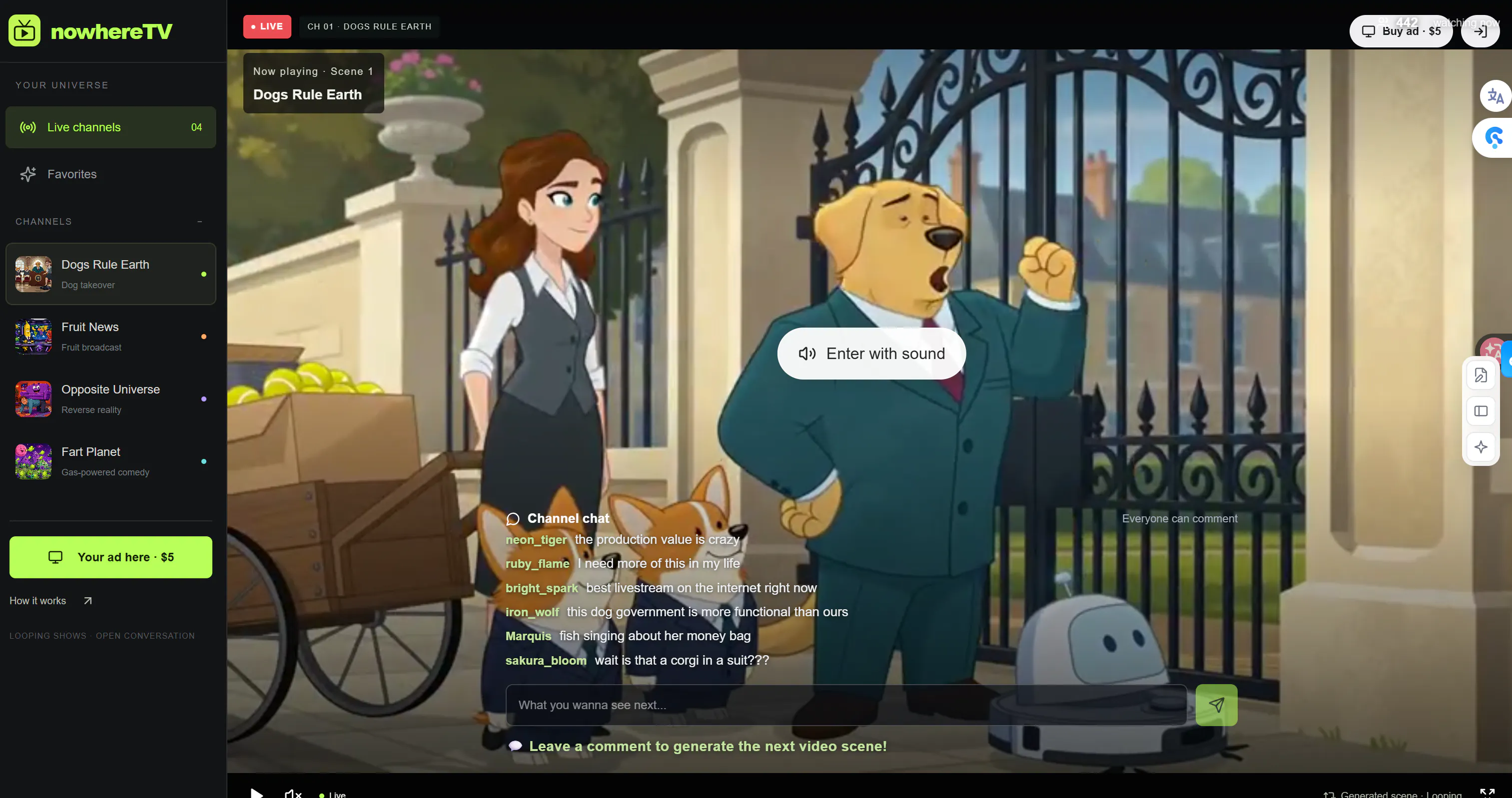 nowhereTV gallery image