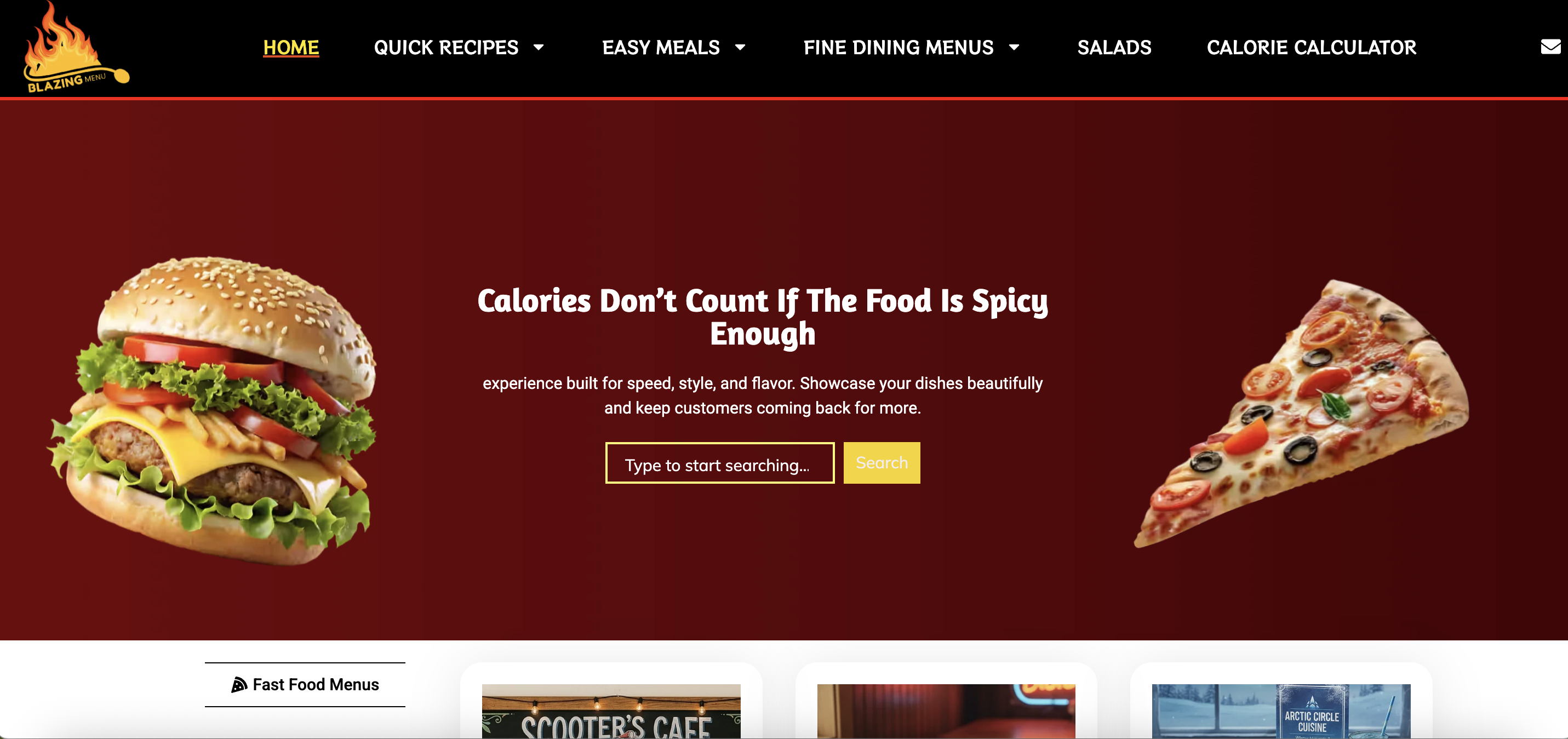 BlazingMenu gallery image