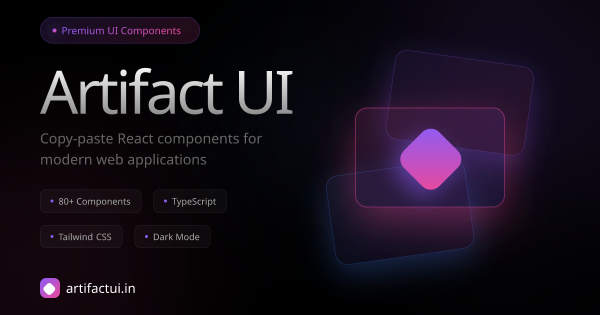 Artifact UI gallery image