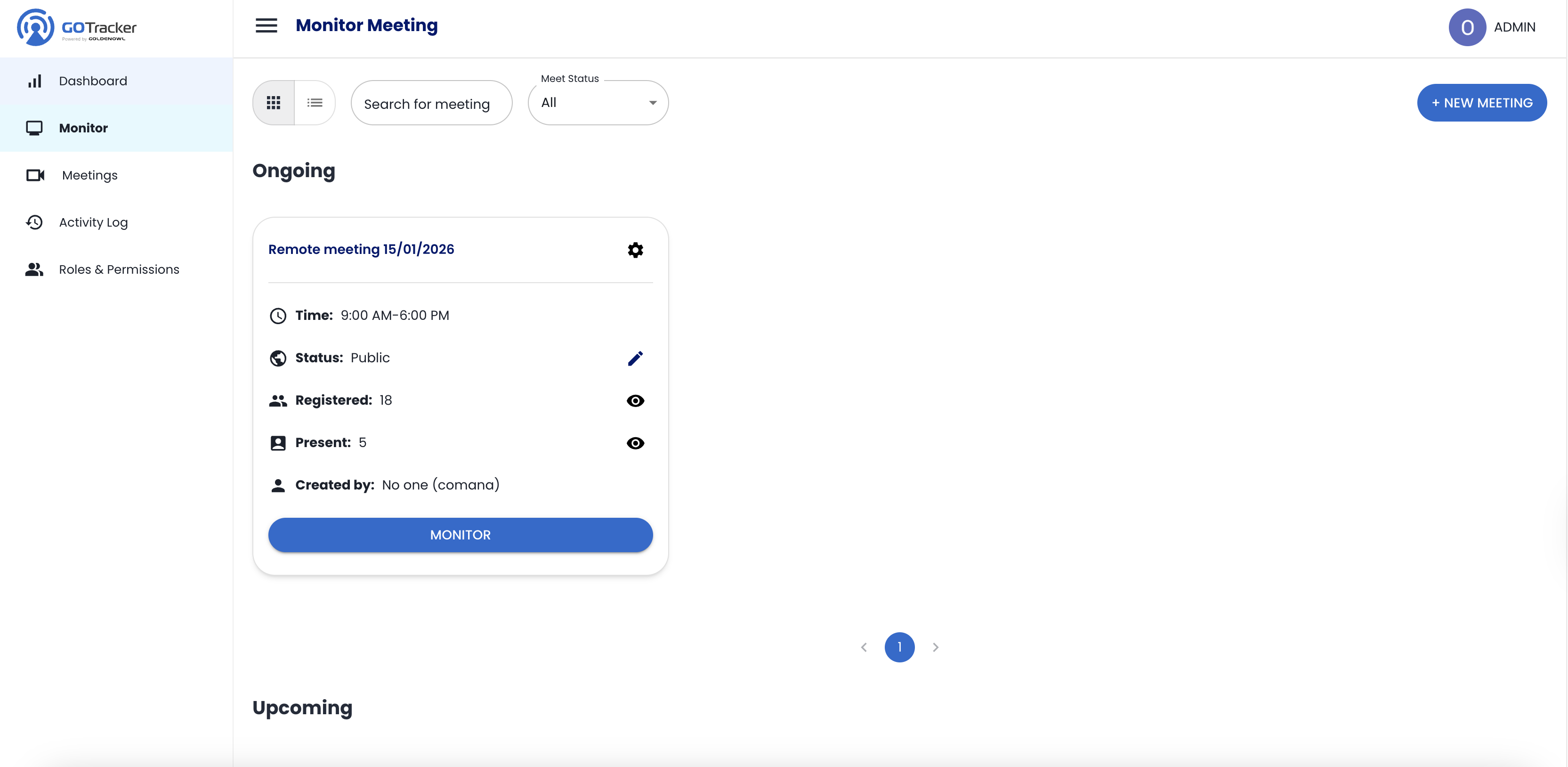 GoTracker - Screenshot 2 showing product features and functionality