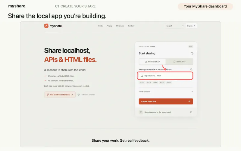 MyShare screenshot 1