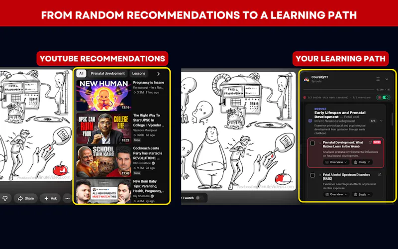 CoursifyYT screenshot 2