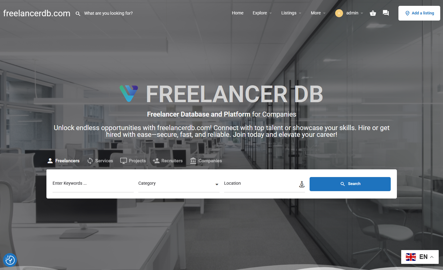 freelancerdb.com - Hogar media 1