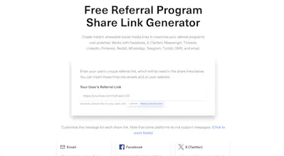 Free Tools for Referral Marketing gallery image