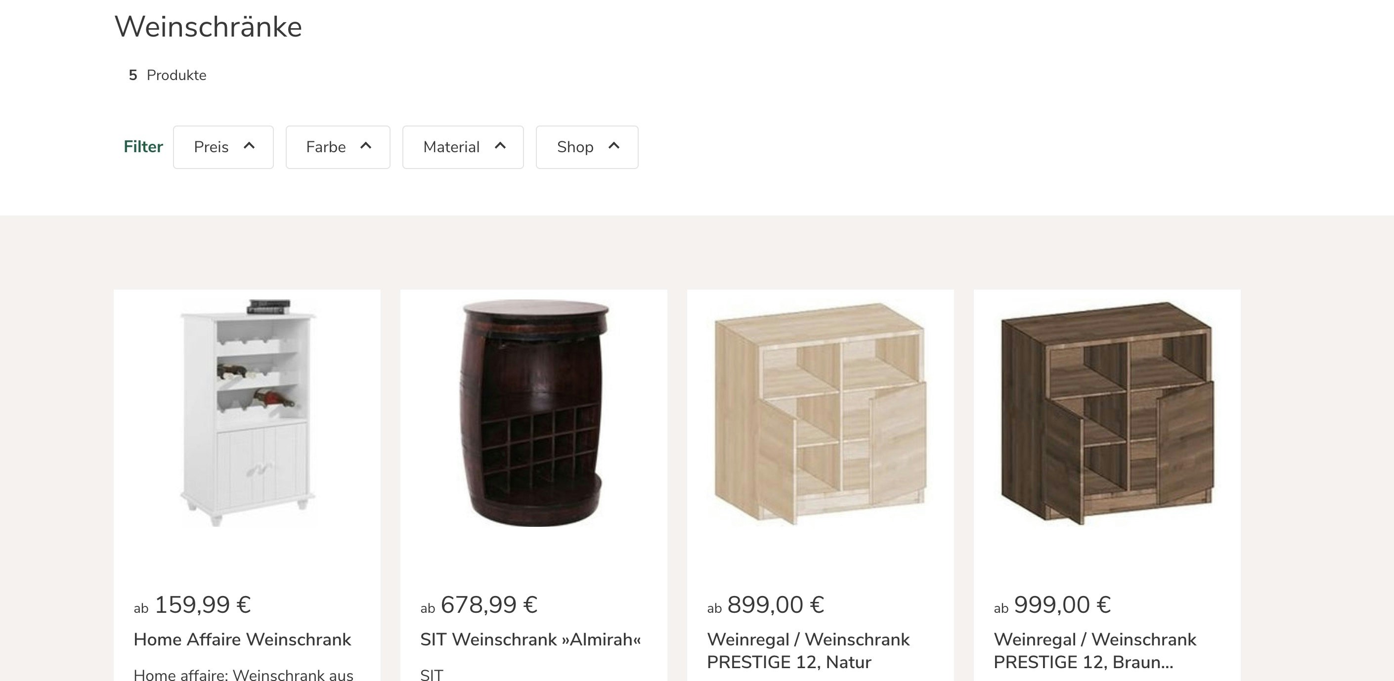 moebelland.de furniture shop experience gallery image