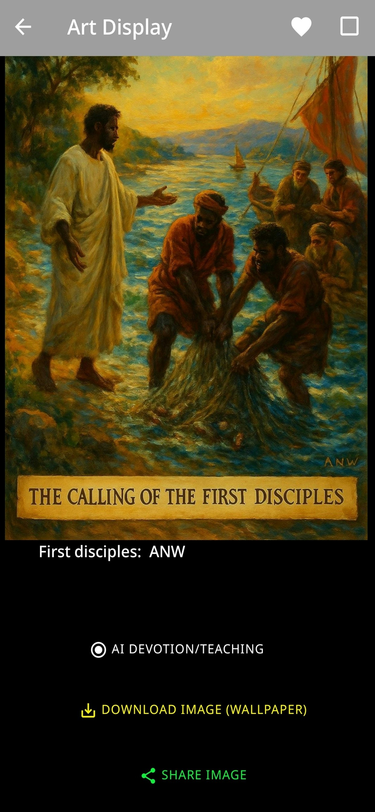 Classic and AI Bible Art Gallery gallery image