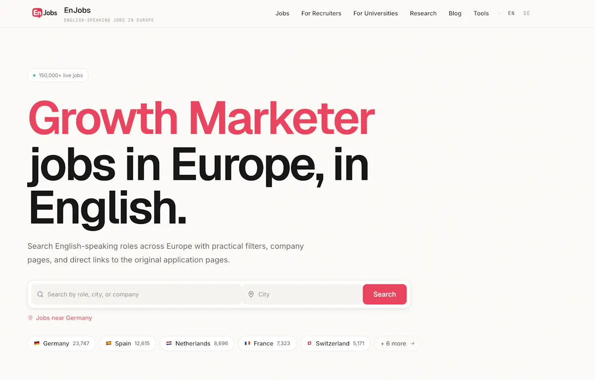 English Jobs