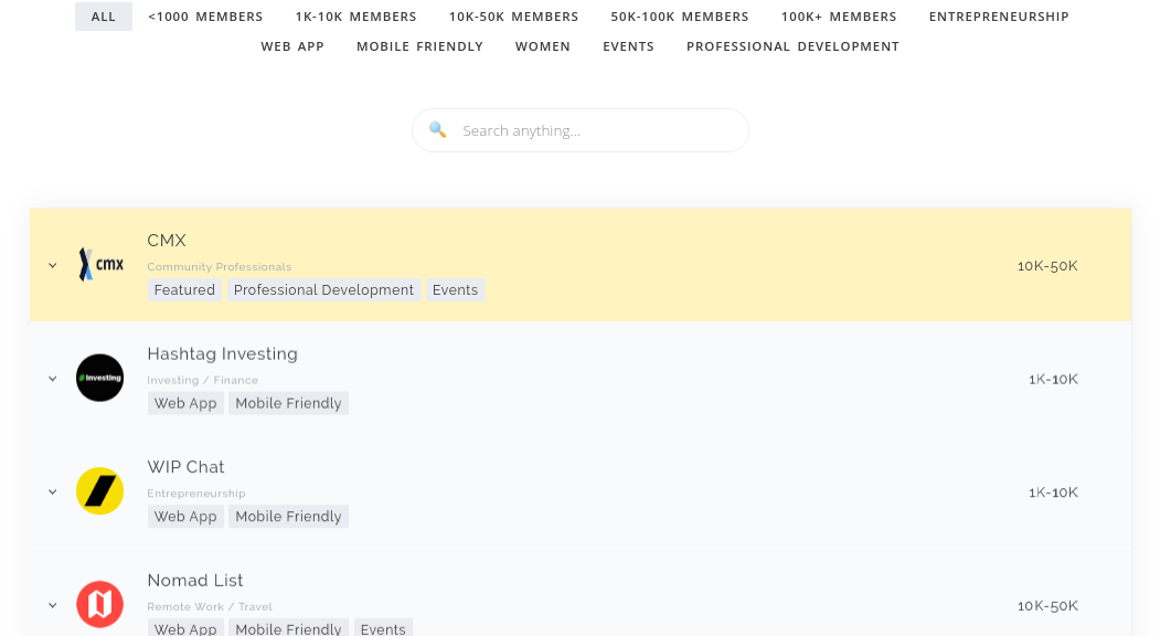 CommunityHunt 1.0 gallery image