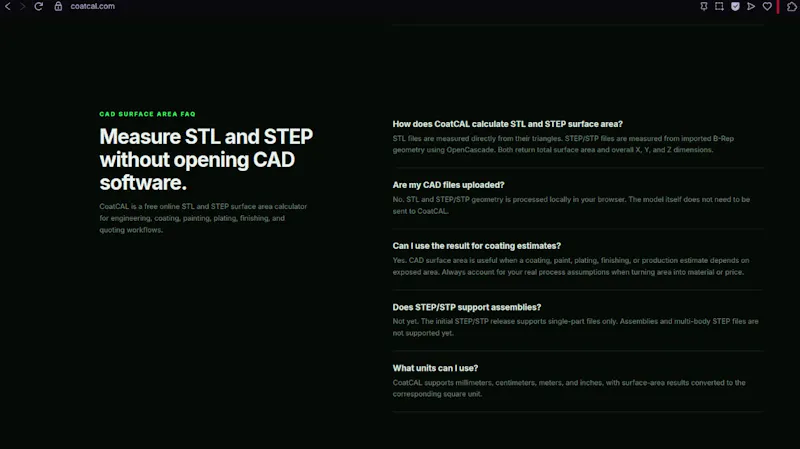 CoatCAL screenshot 3