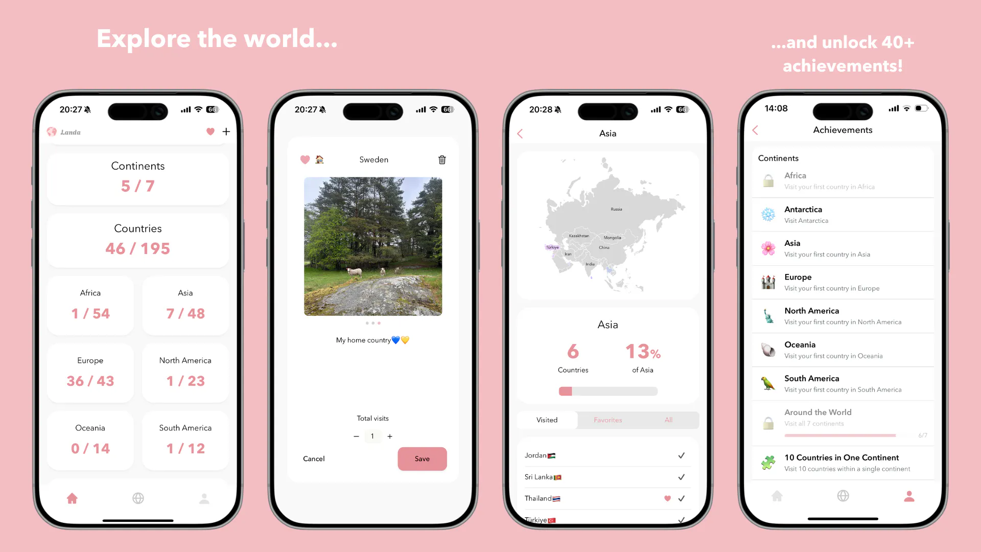 Landa – Travel Tracker gallery image