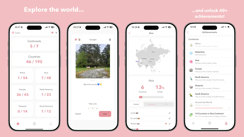 Landa – Travel Tracker screenshot 2