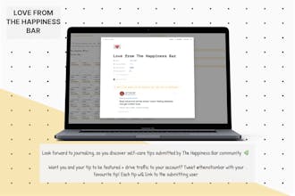 The Happiness Bar Gratitude Journal gallery image