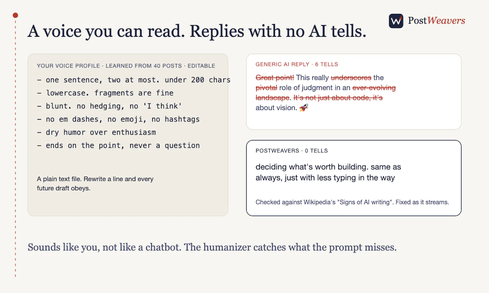 PostWeavers screenshot 4