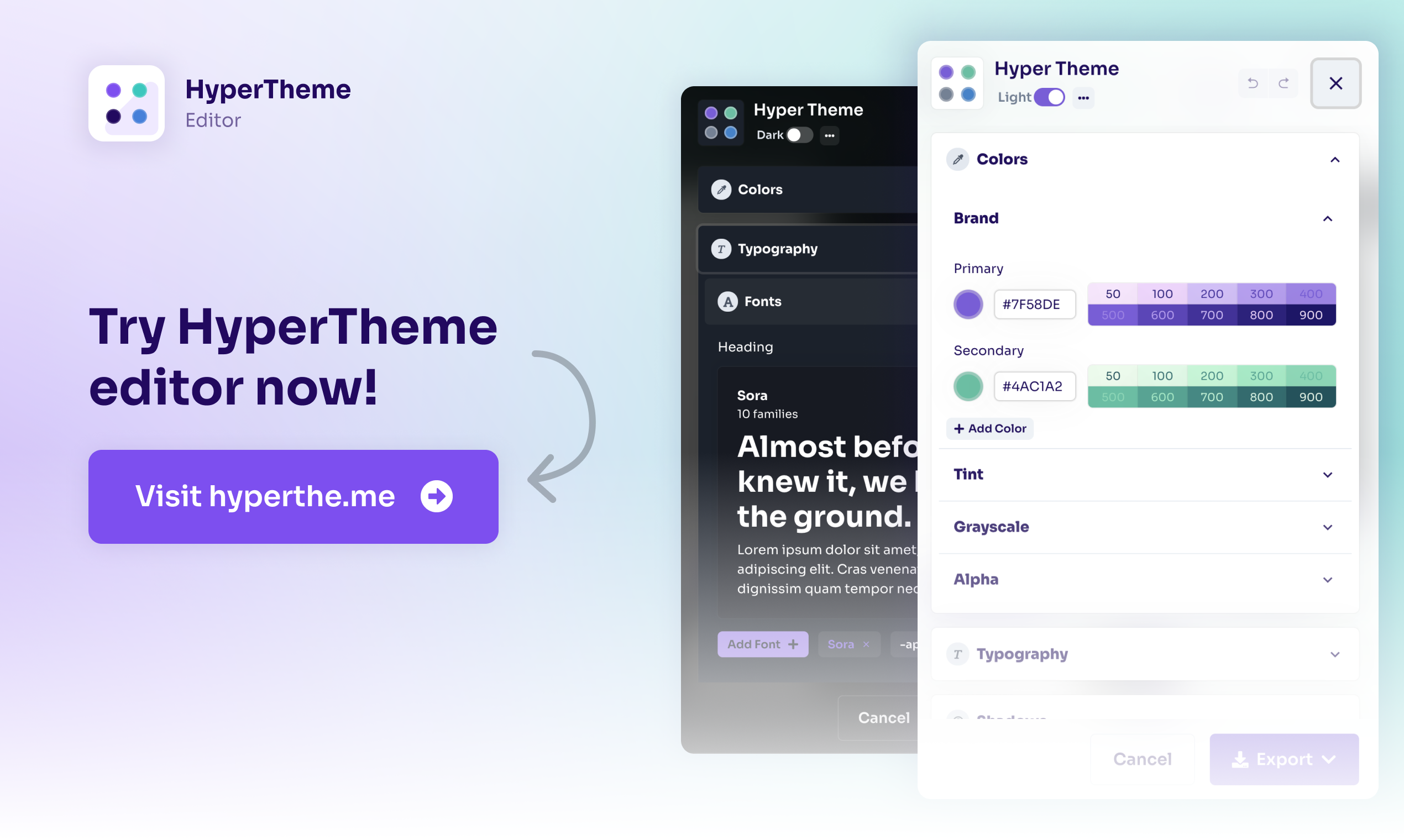 HyperTheme Editor gallery image