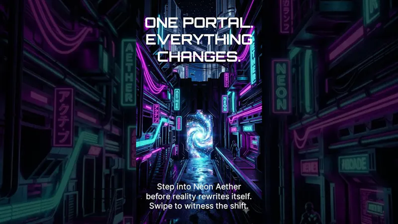 Neon Aether screenshot 1 (video preview)