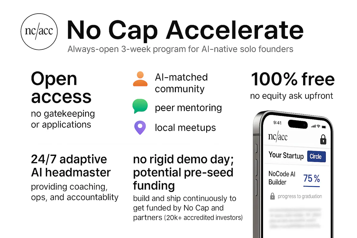 No Cap Accelerate (nc/acc)