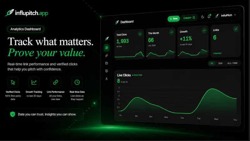 InfluPitch screenshot 2