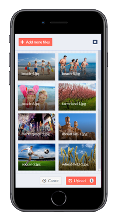 File Picker Cloud Uploader Widget API gallery image