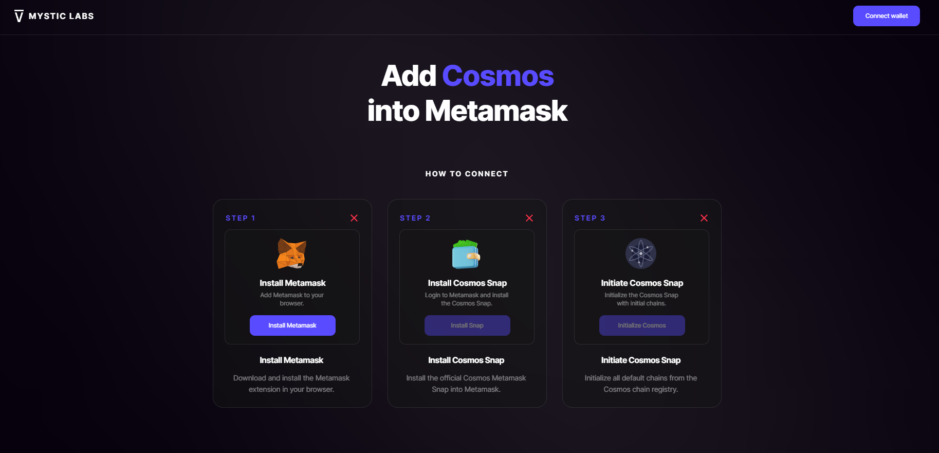 امتداد Cosmos لـ Metamask media 1