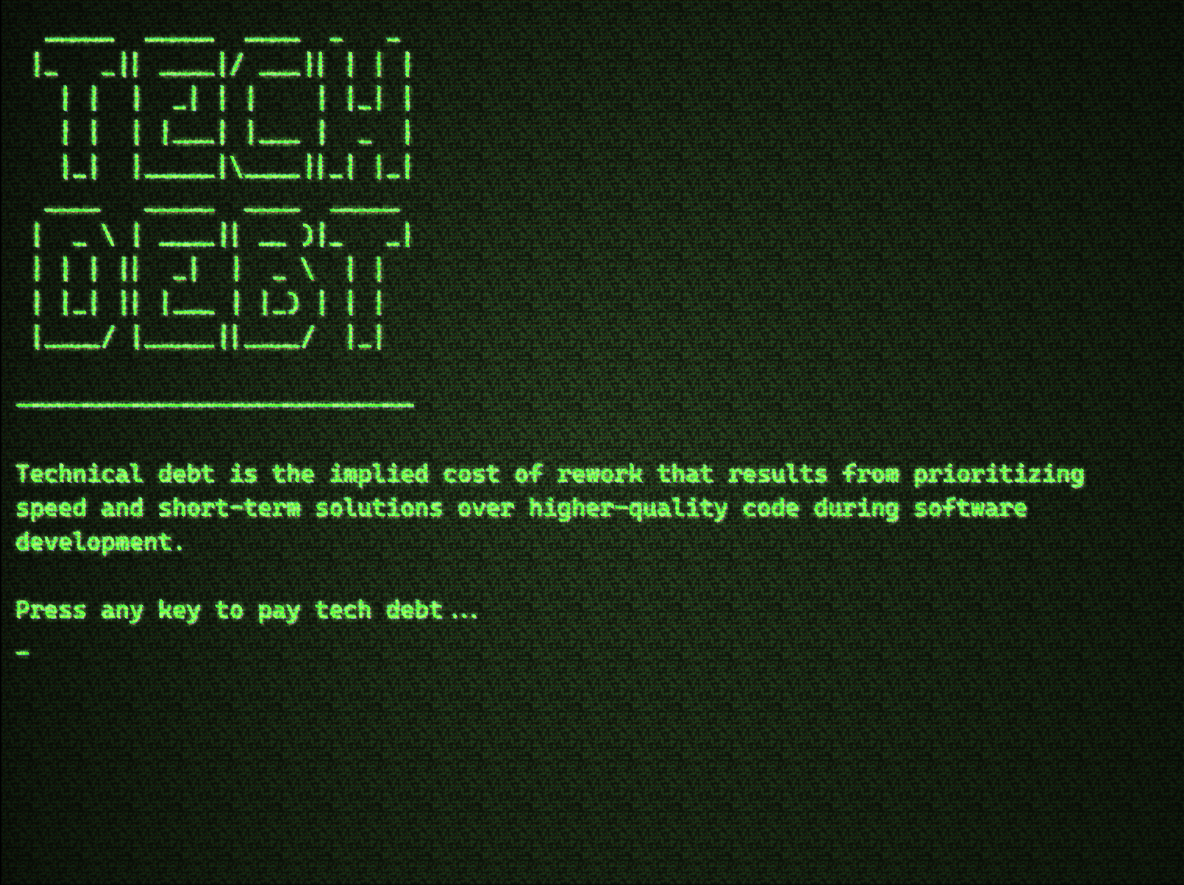 Tech Debt gallery image