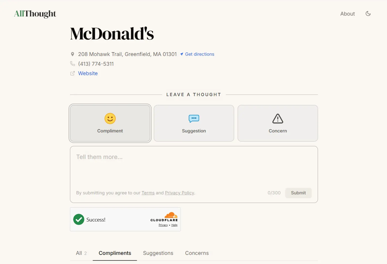 AllThought screenshot 4