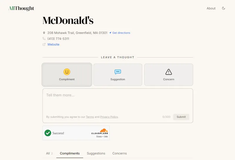 AllThought screenshot 4