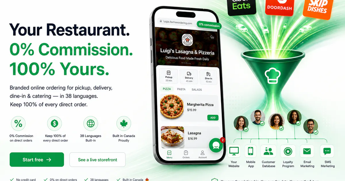 Fee Free Ordering gallery image