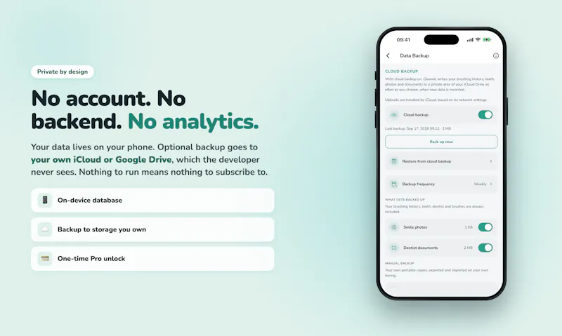 Gleamit: Dental Health Tracker screenshot 7