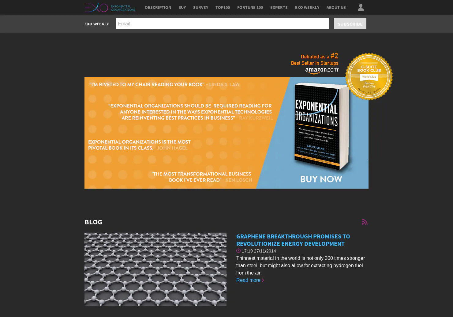 Exponential Organizations