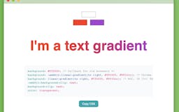 Simple text gradients generator media 1