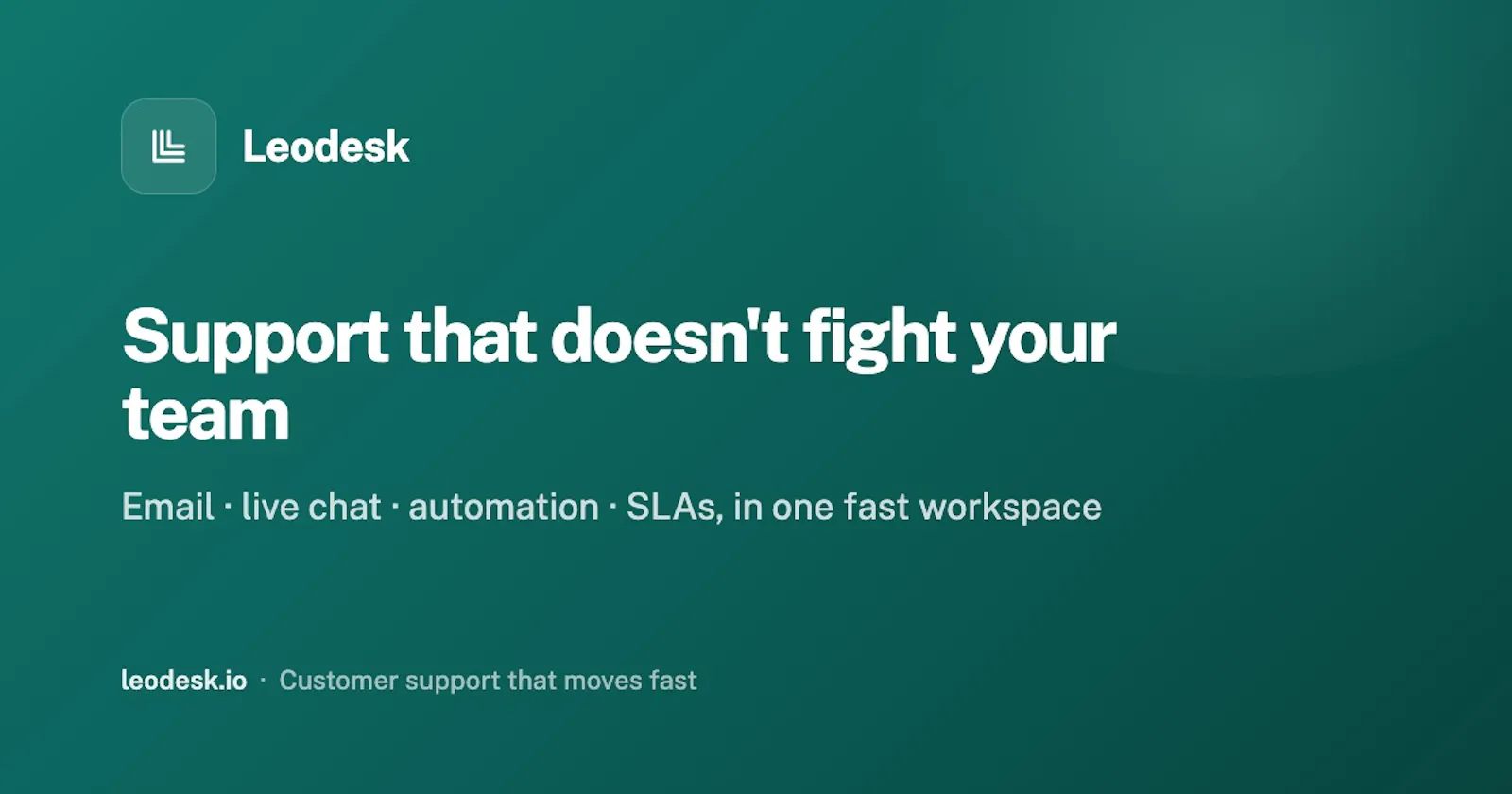 Leodesk screenshot 2