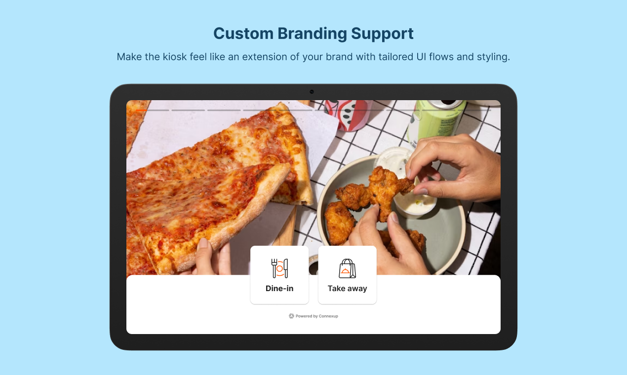 Connexup Self-ordering Kiosk App - Screenshot 4 preview