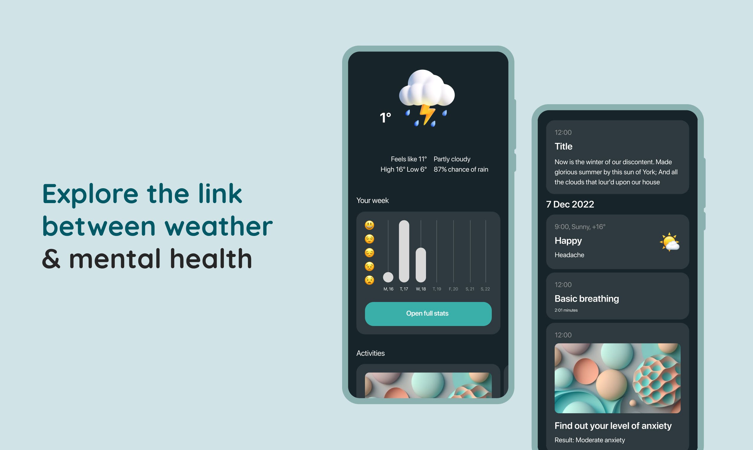 WeatherMind: Health & Forecast media 1