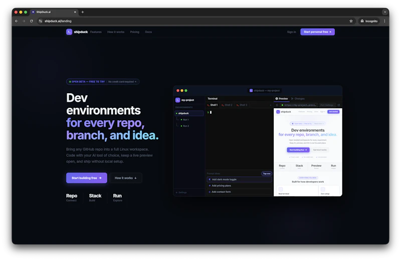 ShipDuck.ai screenshot 2