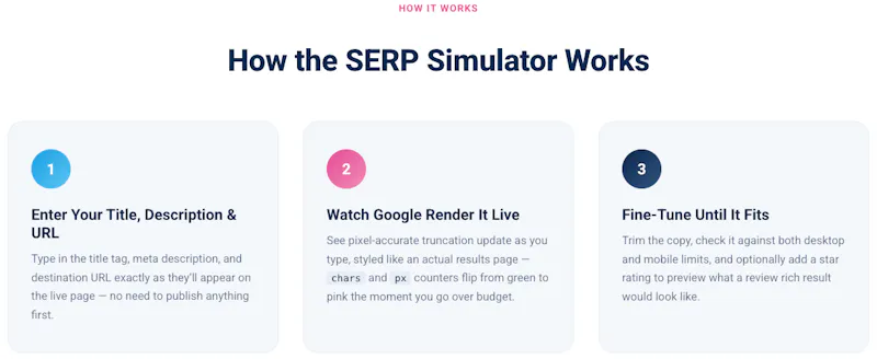 Google SERP Simulator screenshot 2