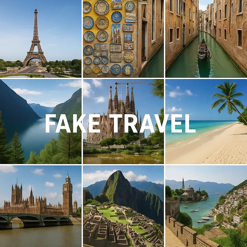 Viaggio falso - Crea incredibili foto di viaggio con AI media 3