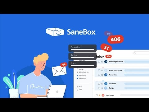 startuptile SaneBox iOS App-Smart AI Email Cleaner