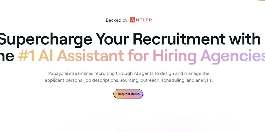 Papayo.ai:專為招聘代理機構打造的 AI 招聘助手