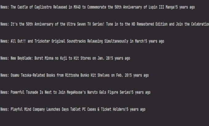 Webscraping Applications with GUI gallery image