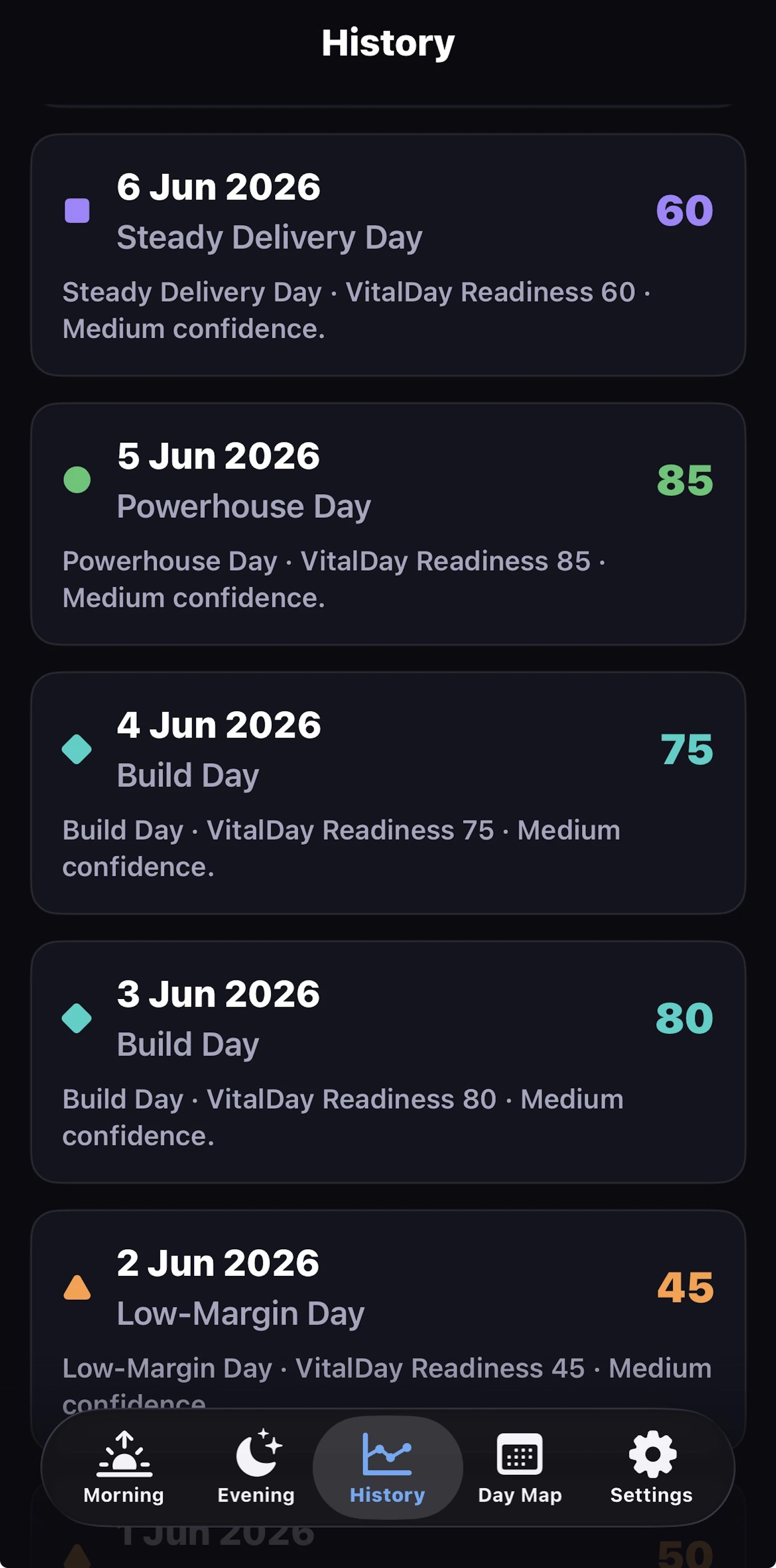 VitalDay: Daily Readiness screenshot 3