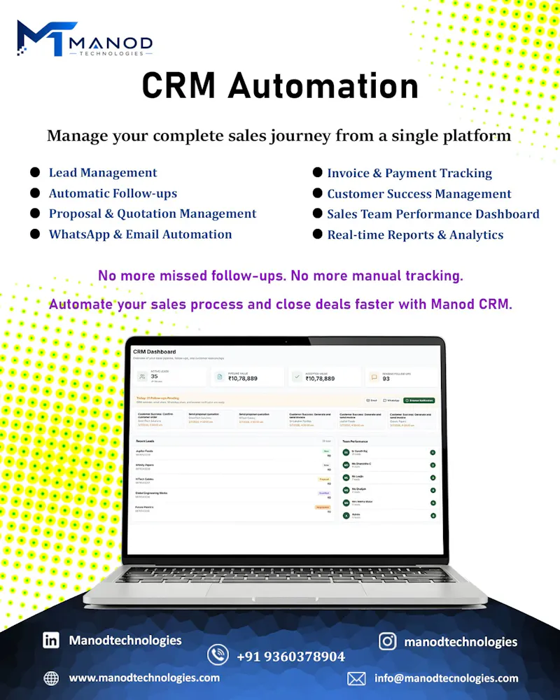 Manod Technologies screenshot 2