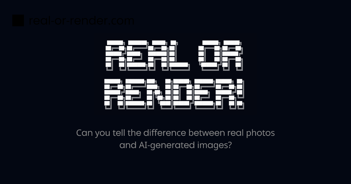Real or Render gallery image