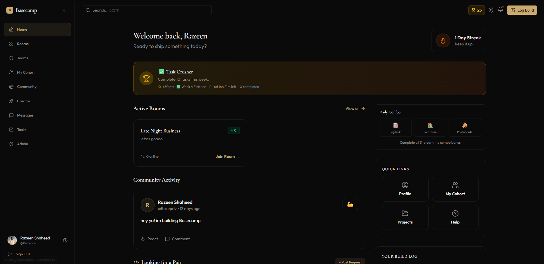 Basecamp — The Virtual Hacker House gallery image