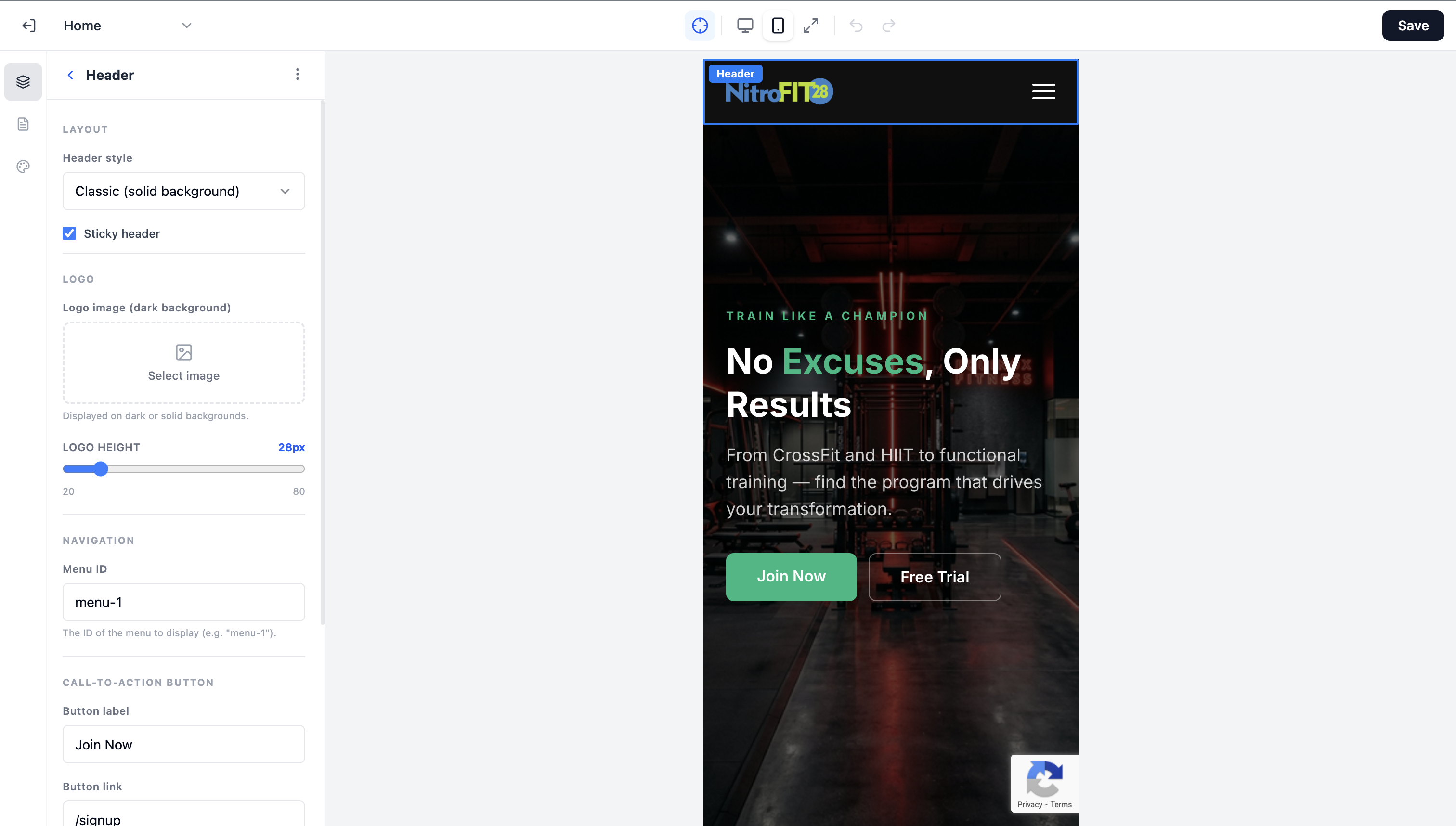 Laravel Page Builder gallery image