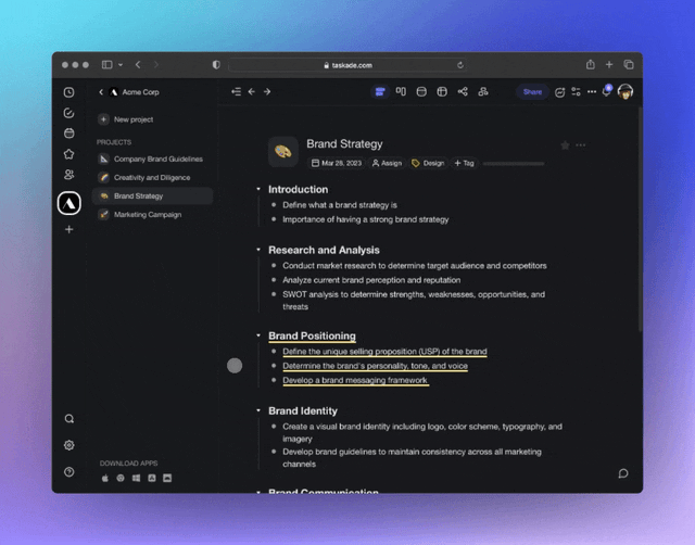 Taskade AI media 5