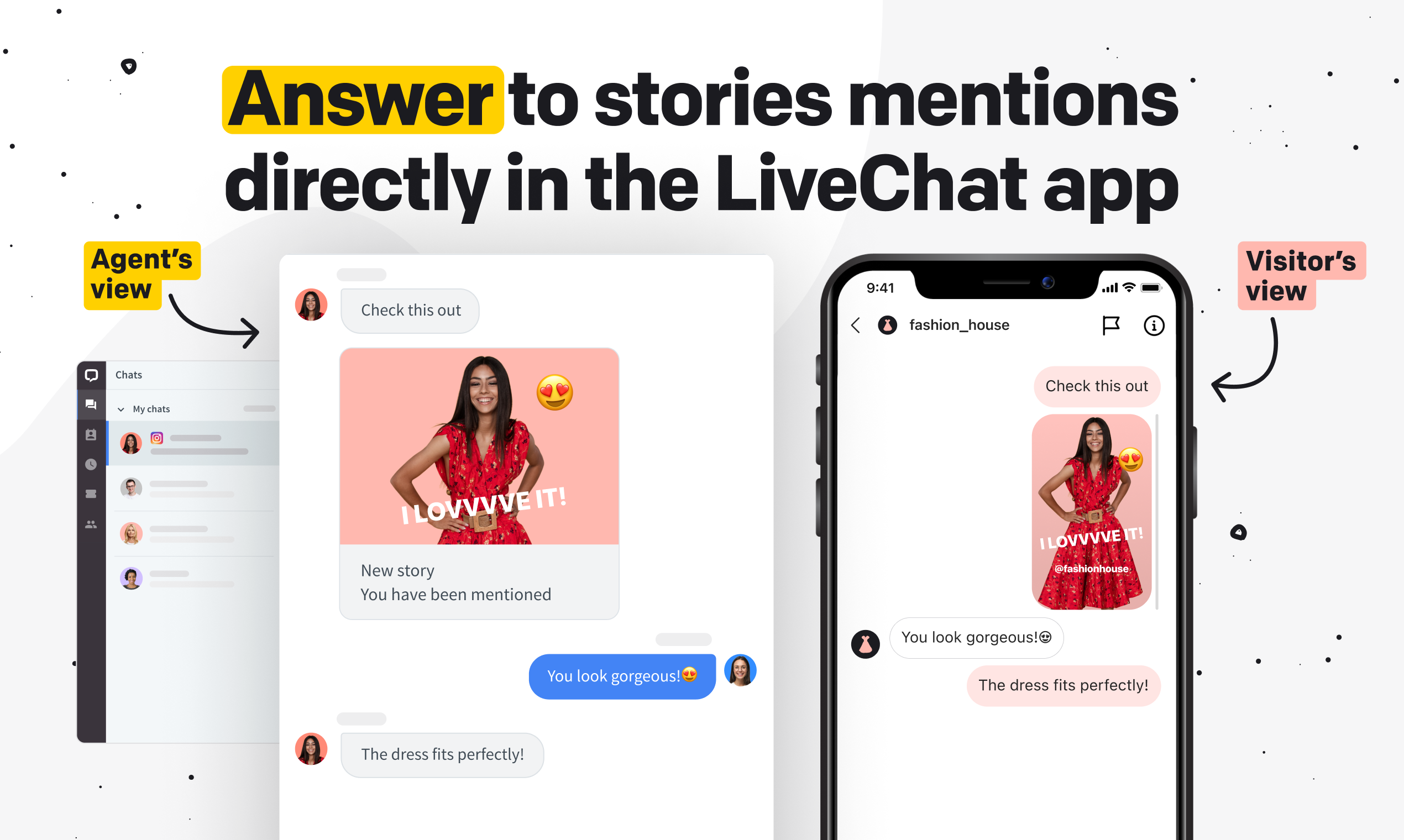 LiveChat per Instagram media 4
